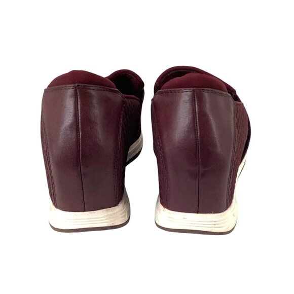 Cliff Wedge Sneakers by Baretraps Jamese Maroon Choose your size 9 - Picture 3 of 7
